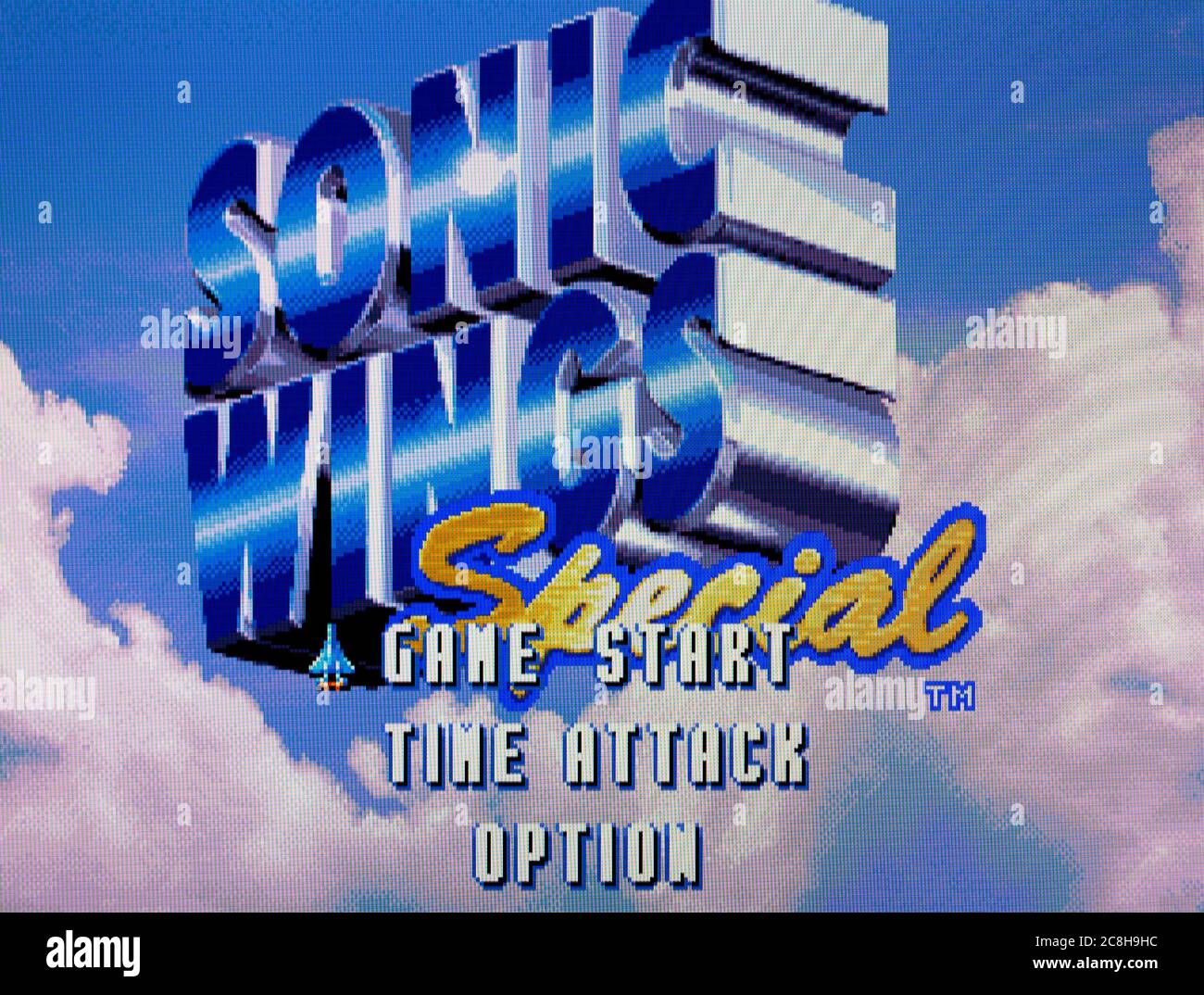 Sonics Wings Special - Sega Saturn Videogame - Editorial use only Stock Photo