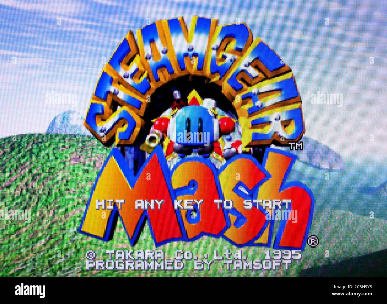 Steamgear Mash - Sega Saturn Videogame - Editorial use only Stock Photo