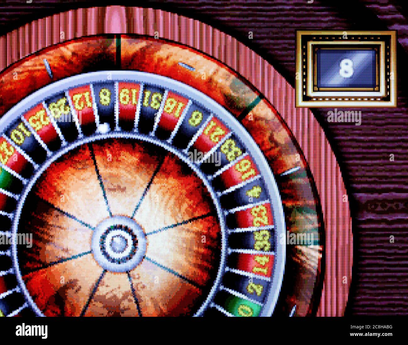 Super Casino Special - Sega Saturn Videogame - Editorial use only Stock Photo