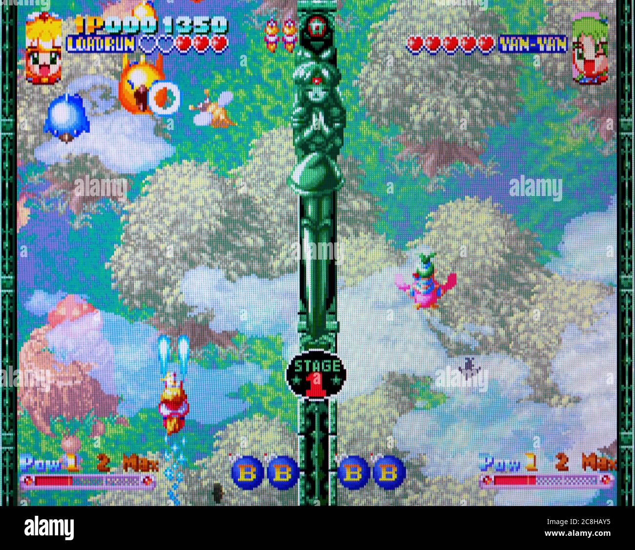 Twinkle Star Sprites - Sega Saturn Videogame - Editorial use