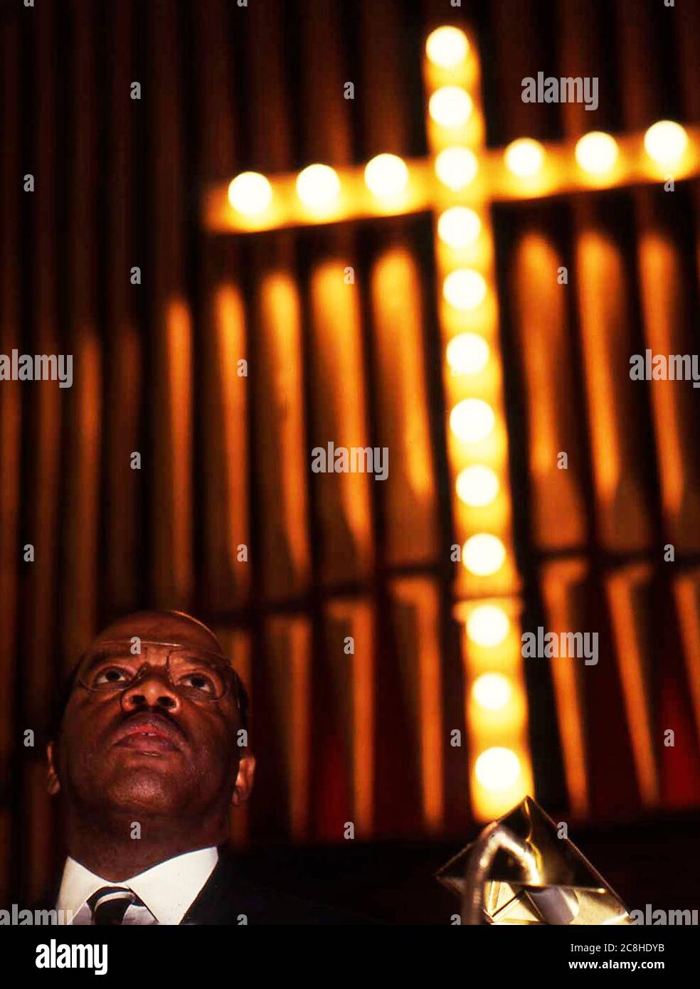 Congressman John Lewis portrait Stock Photo Alamy