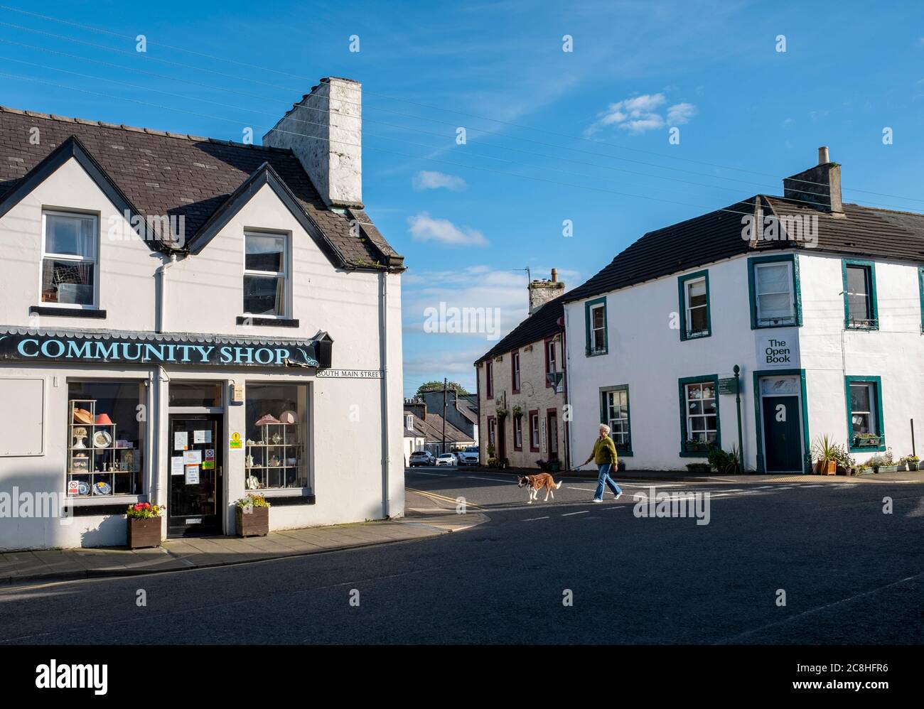 Main street wigtown hires stock photography and images Alamy