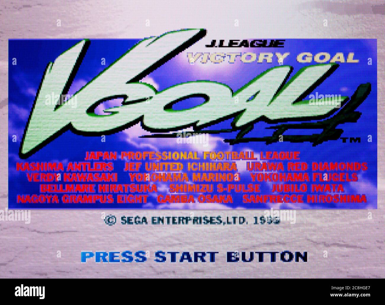 J. League Victory Goal – Sega Saturn – Japon – 1995 – NTSC-J