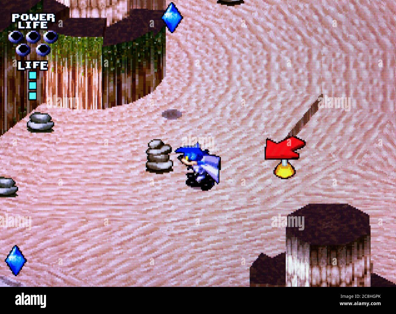 Willy Wombat - Sega Saturn Videogame - Editorial use only Stock