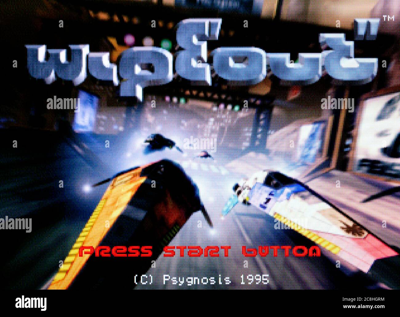 Wipeout - Sega Saturn Videogame - Editorial use only Stock Photo