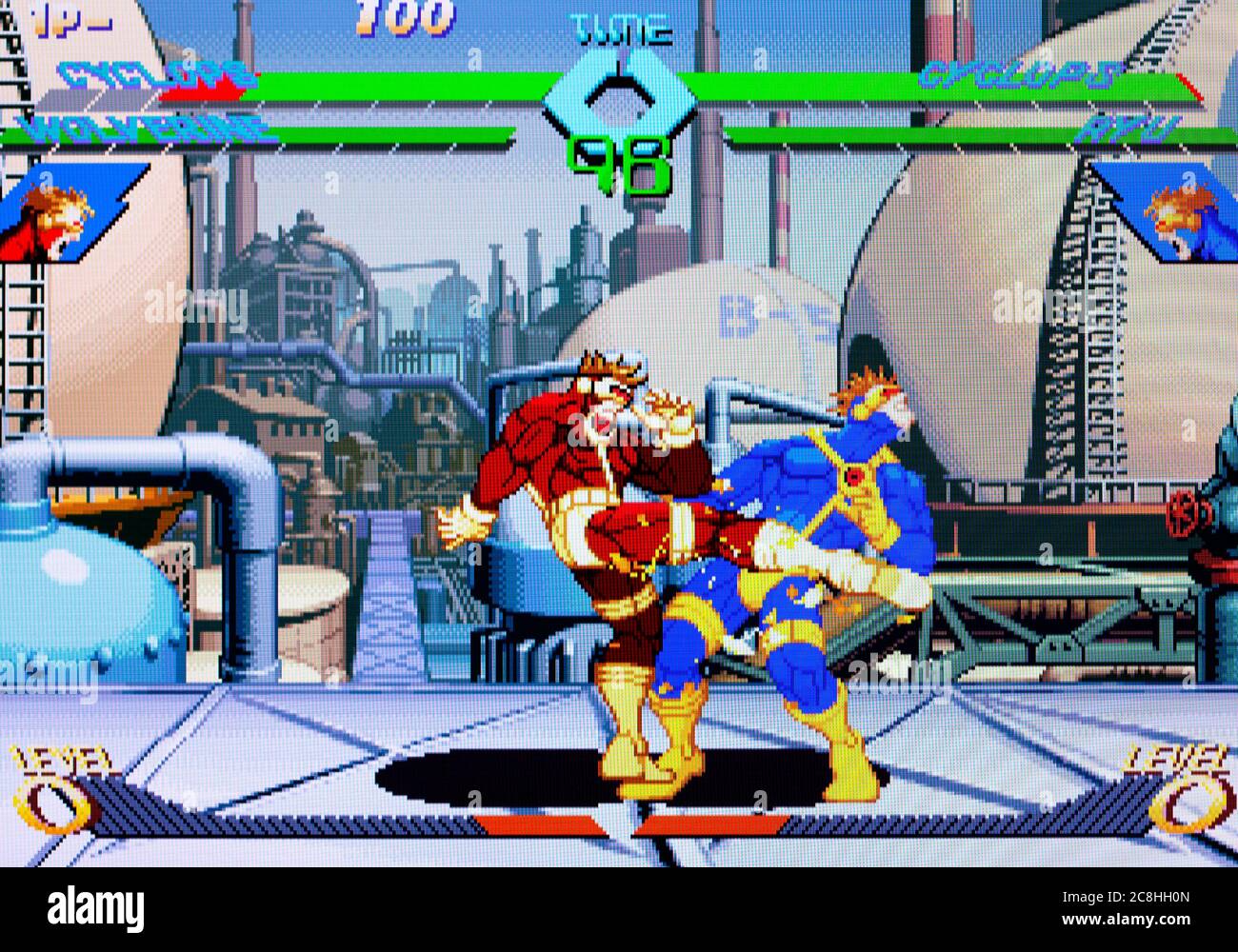 X-Men vs Street Fighter - Sega Saturn Videogame - Editorial