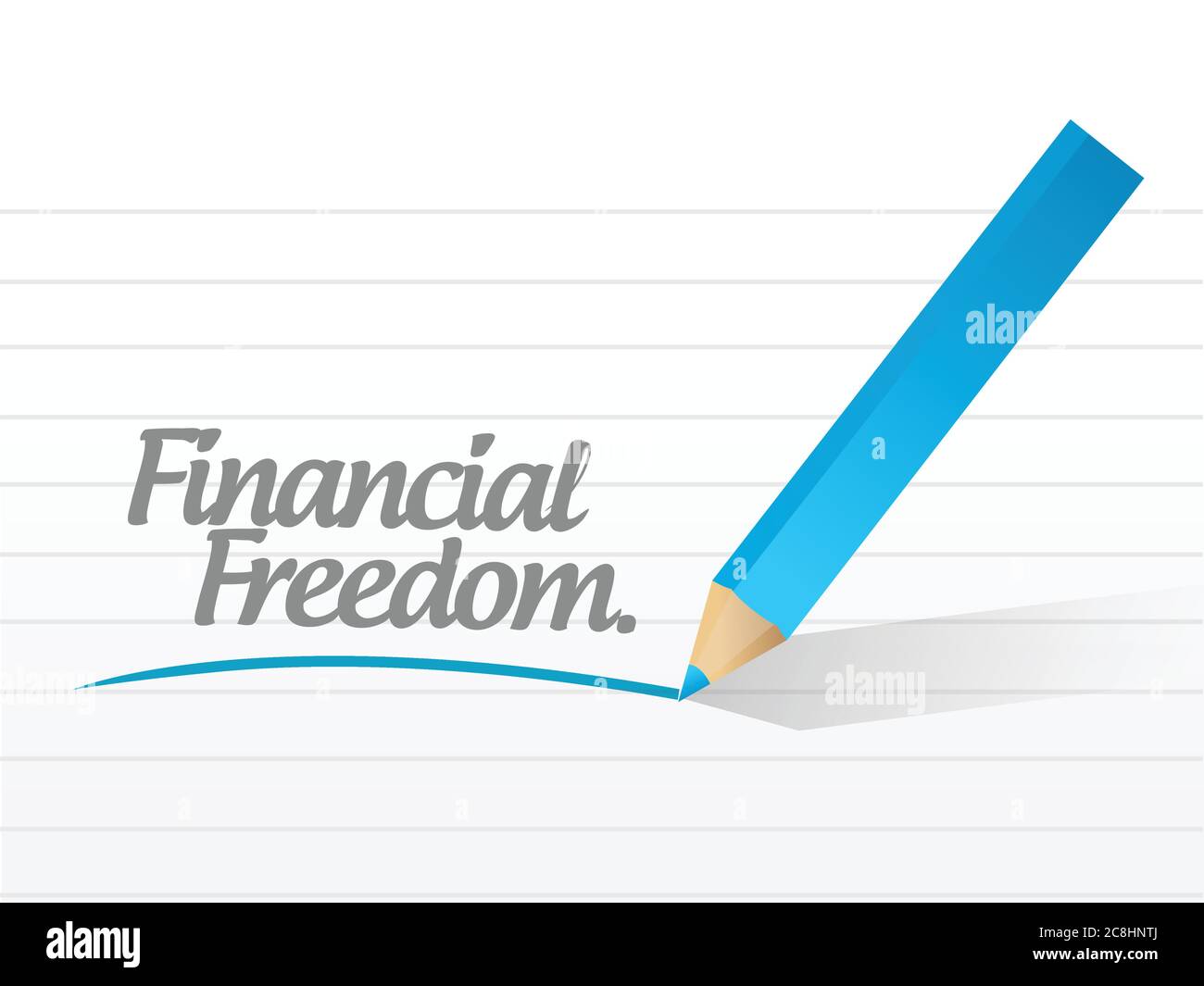 Financial independence Stock Vector Images - Alamy