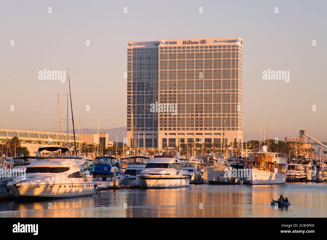 Hilton Hotel Bayfront, San Diego, California, United States Stock Photo