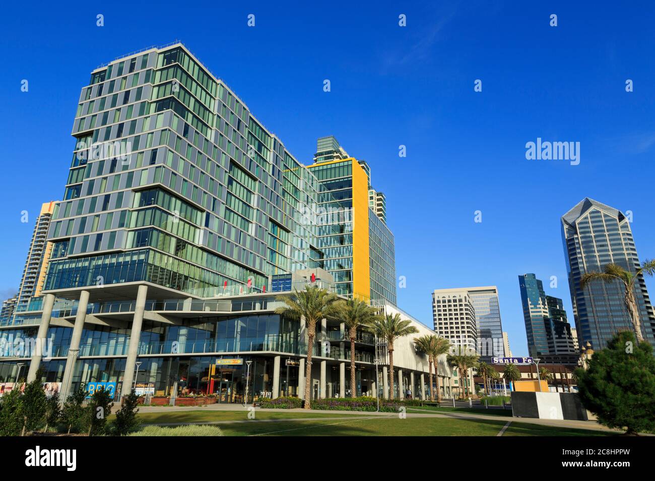 Springhill Suites by Marriott, Bayfront, San Diego, California, USA Stock Photo
