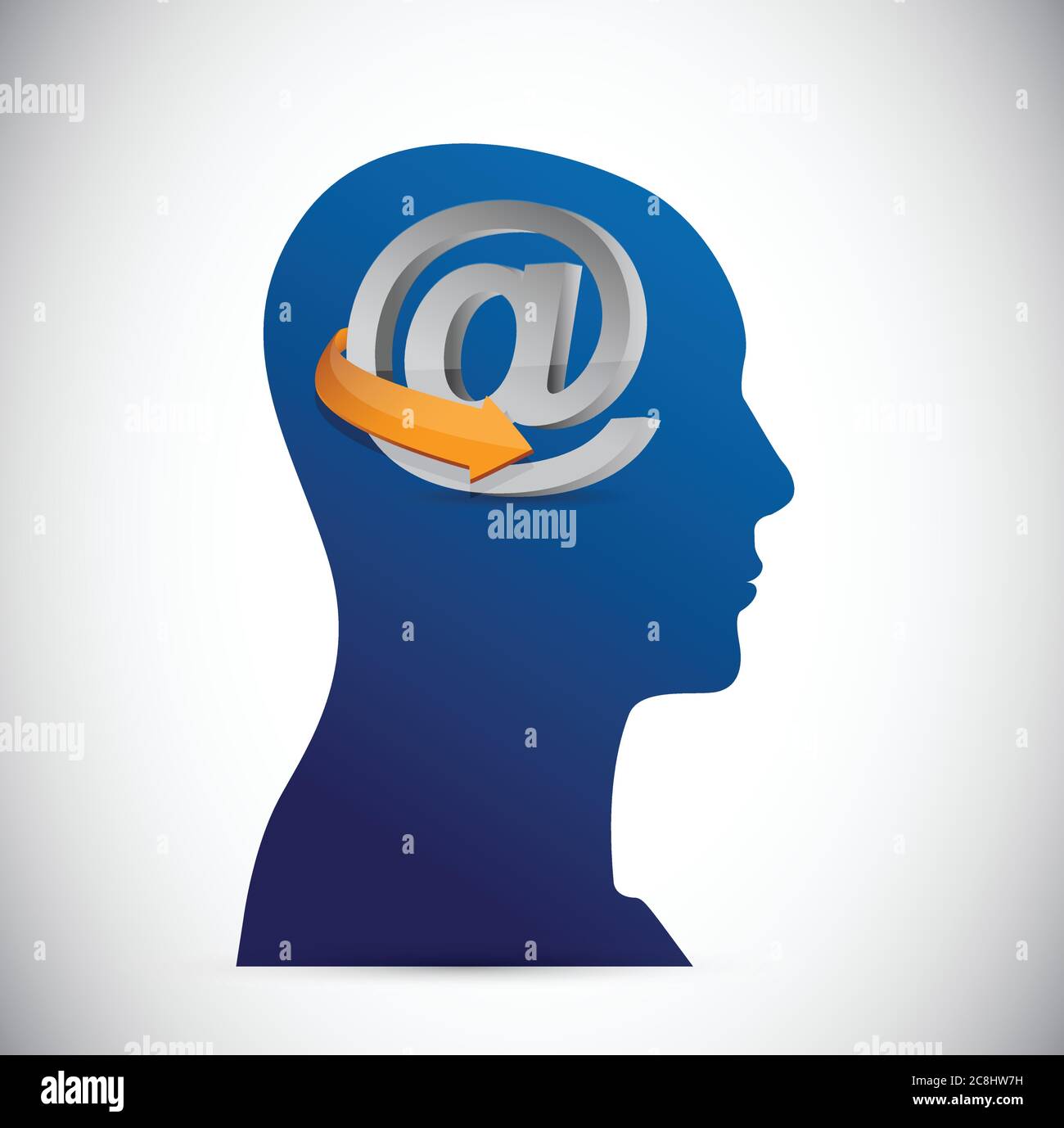 Att sign Stock Vector Images - Alamy