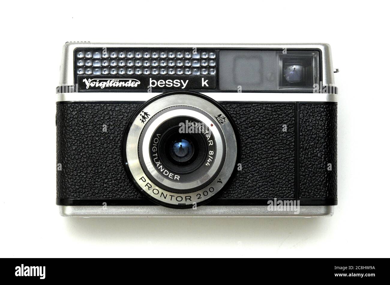 OLD CAMERA VOIGTLÄNDER BESSY K, Vintage, art, photography, second hand, used, old camera, retro, made in West Germany, 1965, Stock Photo