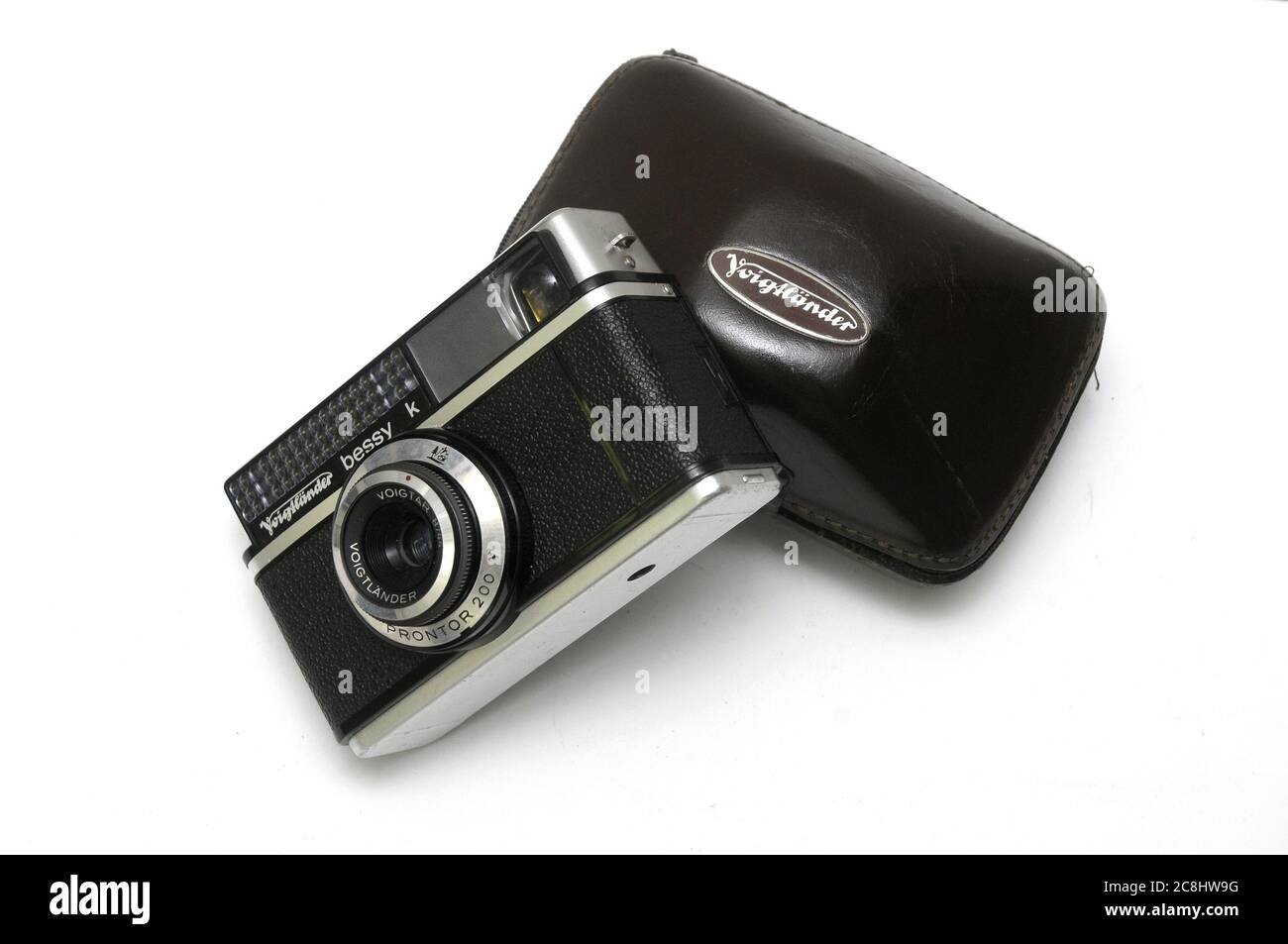 OLD CAMERA VOIGTLÄNDER BESSY K, Vintage, art, photography, second hand, used, old camera, retro, made in West Germany, 1965 Stock Photo