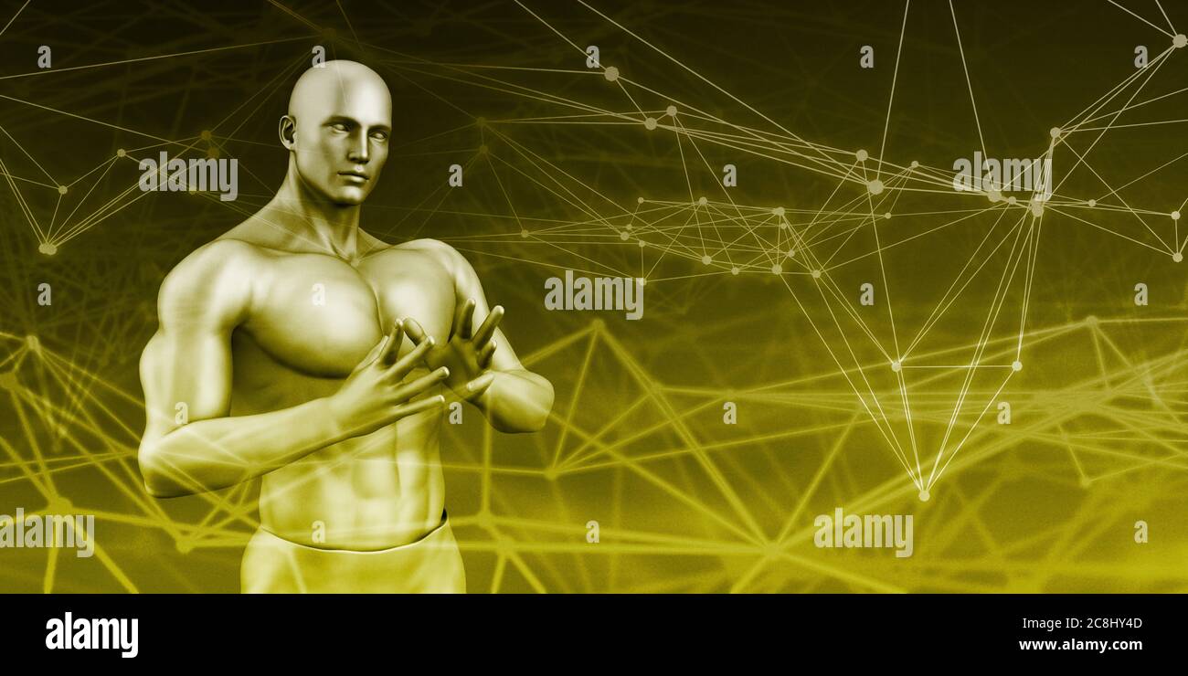 Artificial Intelligence and Data Security for Robots Stock Photo - Alamy