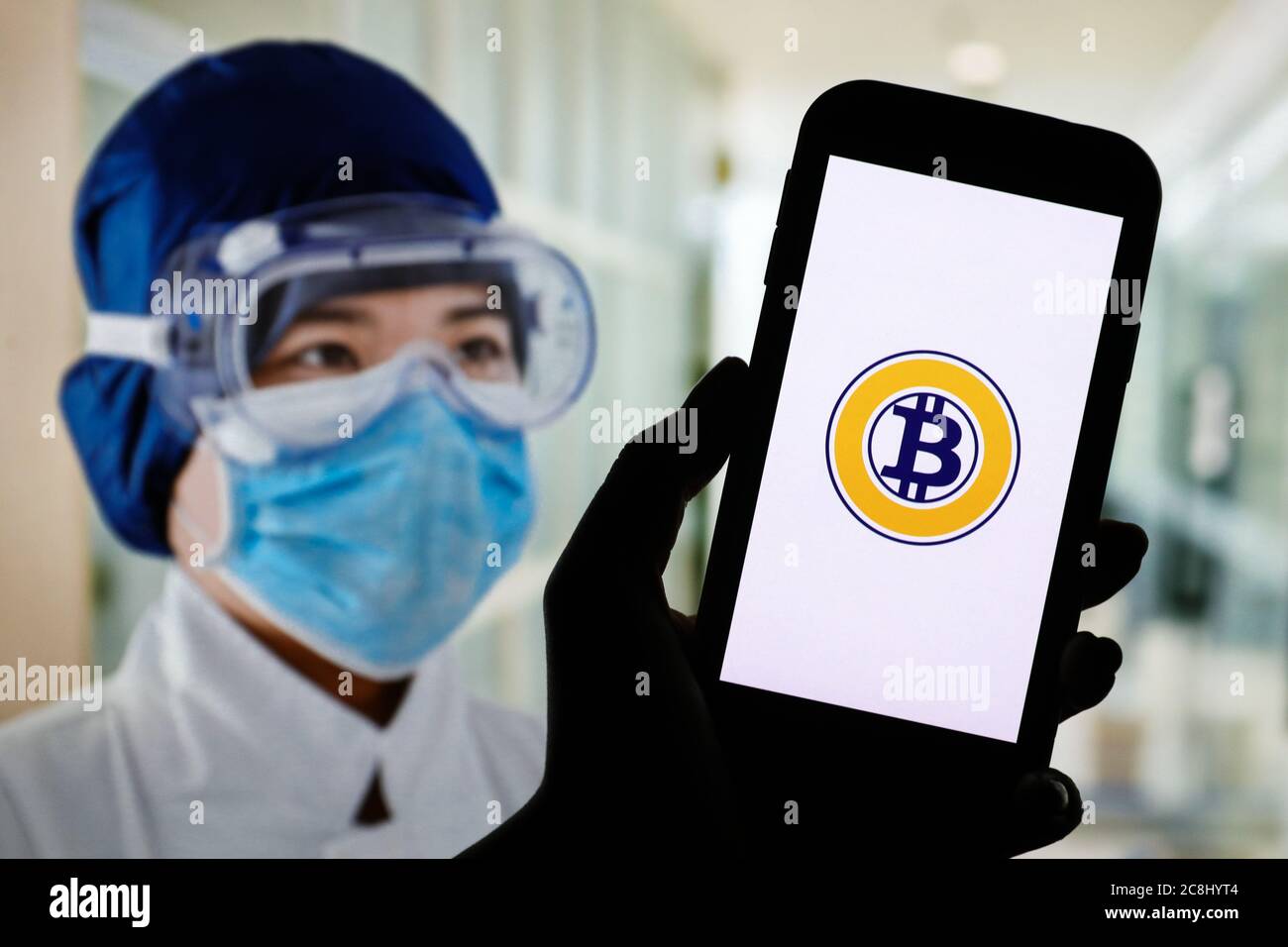 Hospital bitcoin hi-res stock photography and images - Alamy