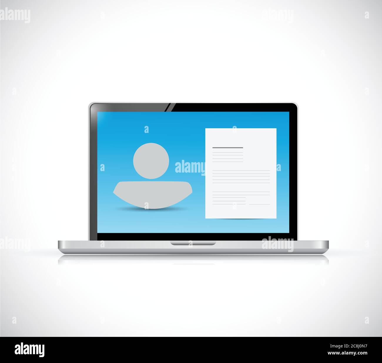 Applying for a job white background hi-res stock photography and images ...