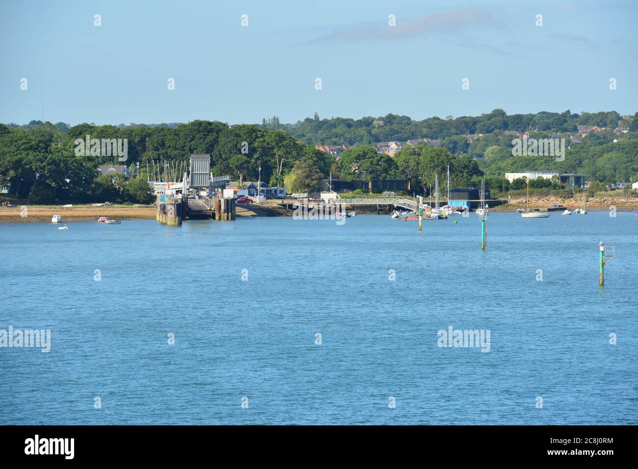 Car ferry approaching the dock hi-res stock photography and images - Alamy