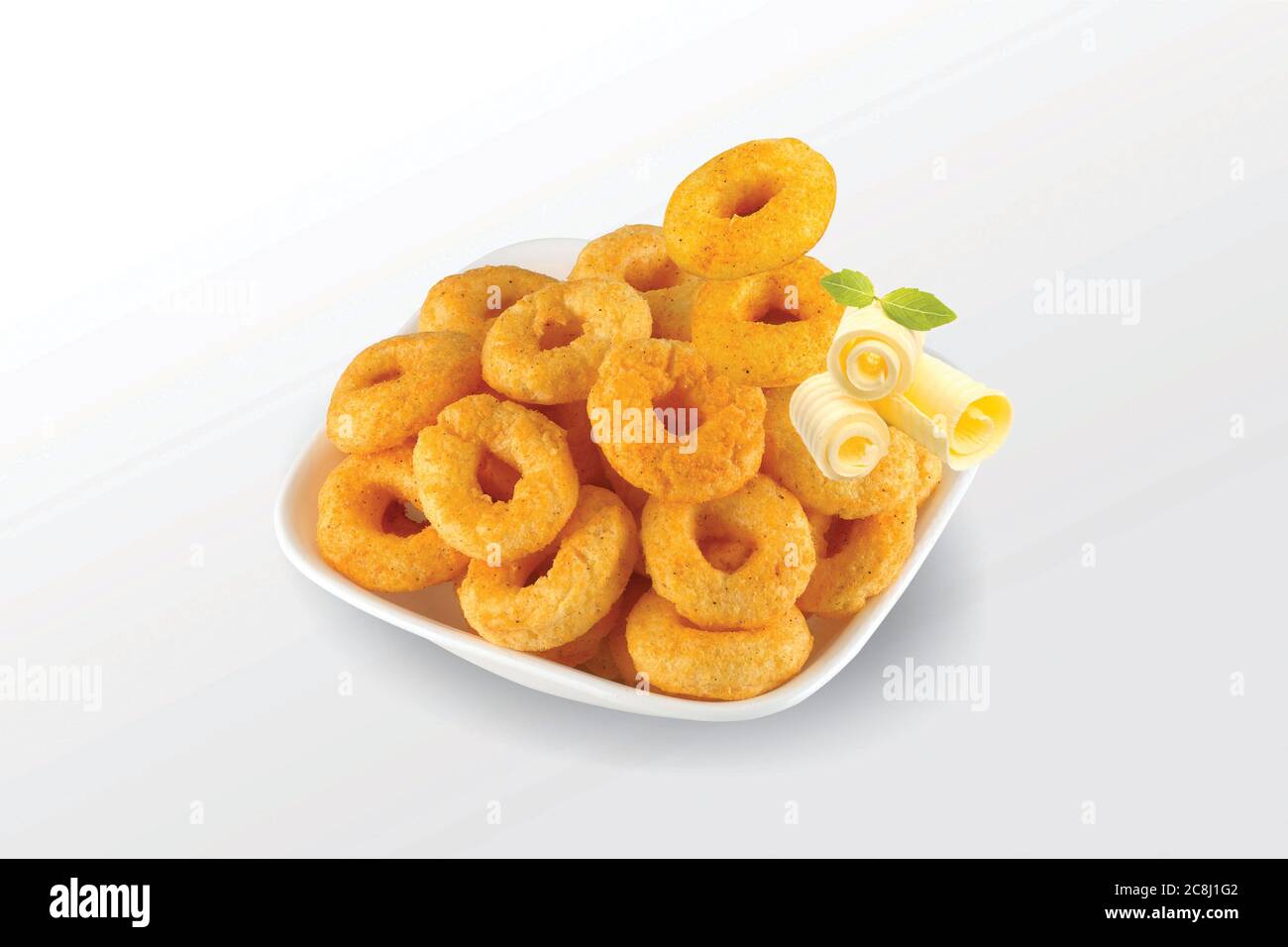 Organic Nature Fryums Onion and Garlic Rings fryums Reddy to Fry 500 Gram :  Amazon.in: Grocery & Gourmet Foods