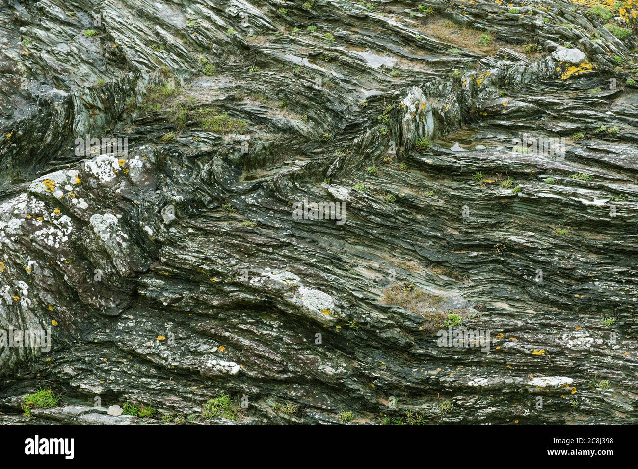 Grey rock background Stock Photo