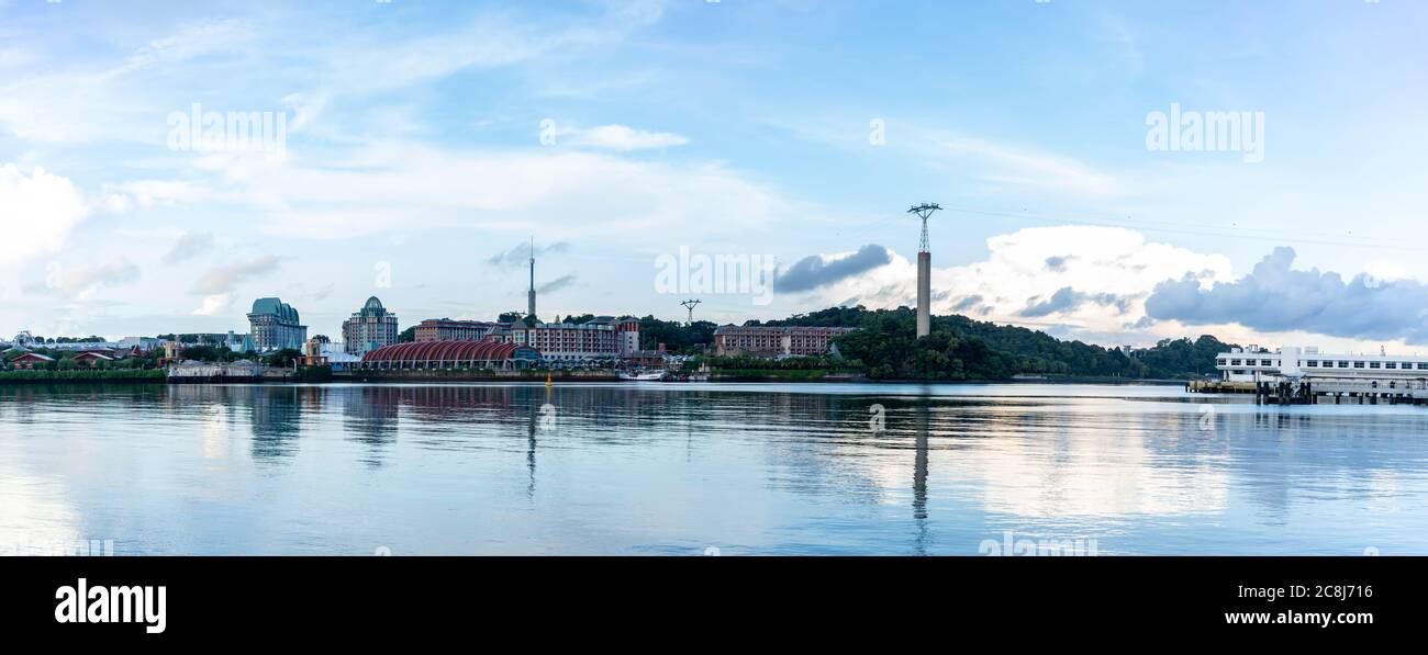 Singapore sentosa island walk hi-res stock photography and images - Alamy