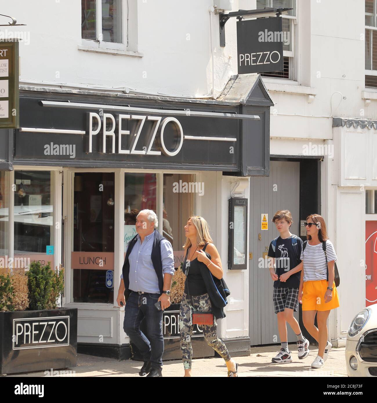 Prezzo Italian restaurant in Marlow, Buckinghamshire, UK Stock Photo