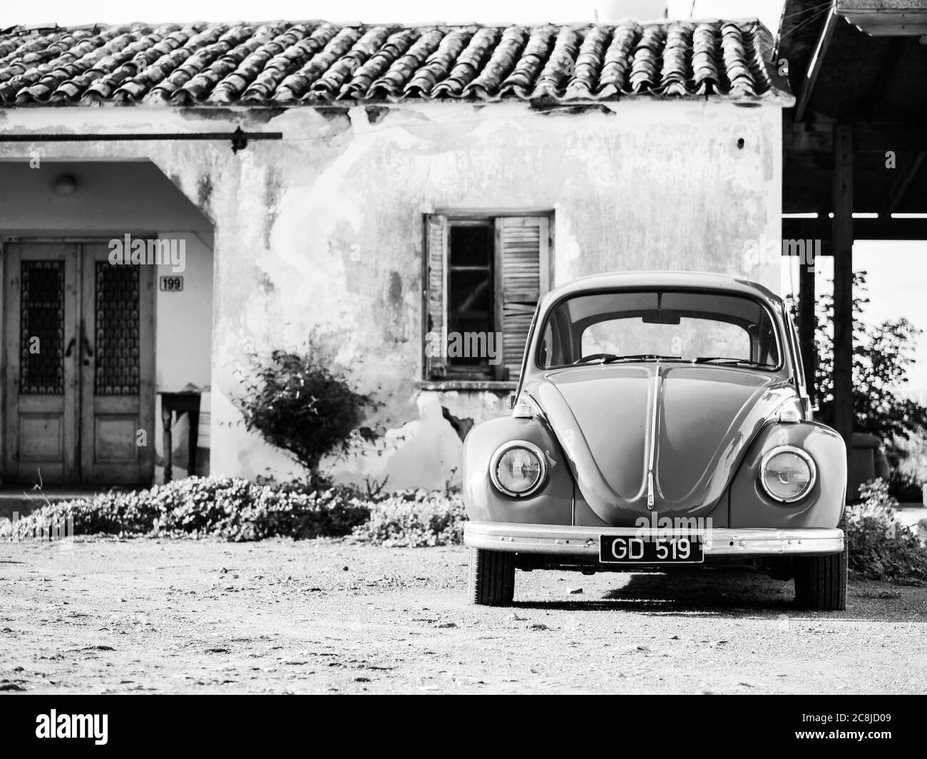 Classic Volkswagen Beetle Stock Photo