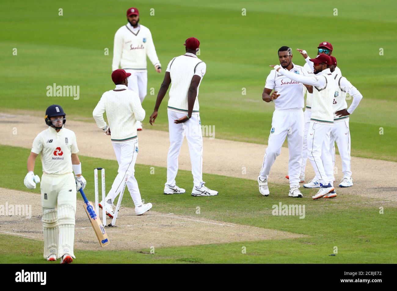 Wicket of ollie pope hires stock photography and images Alamy