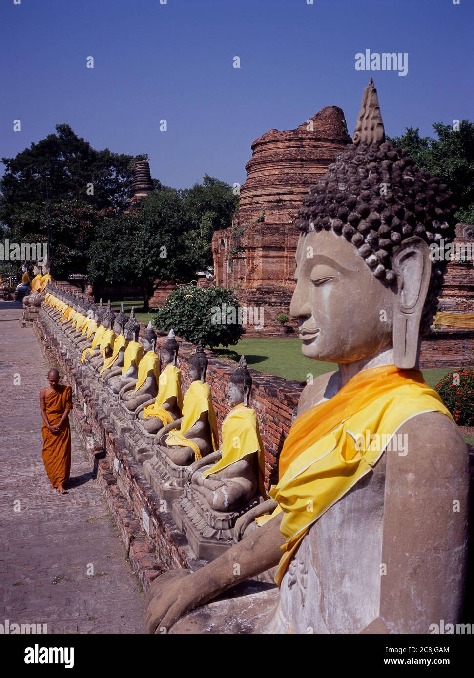 Ayutthaya temples hi-res stock photography and images - Alamy