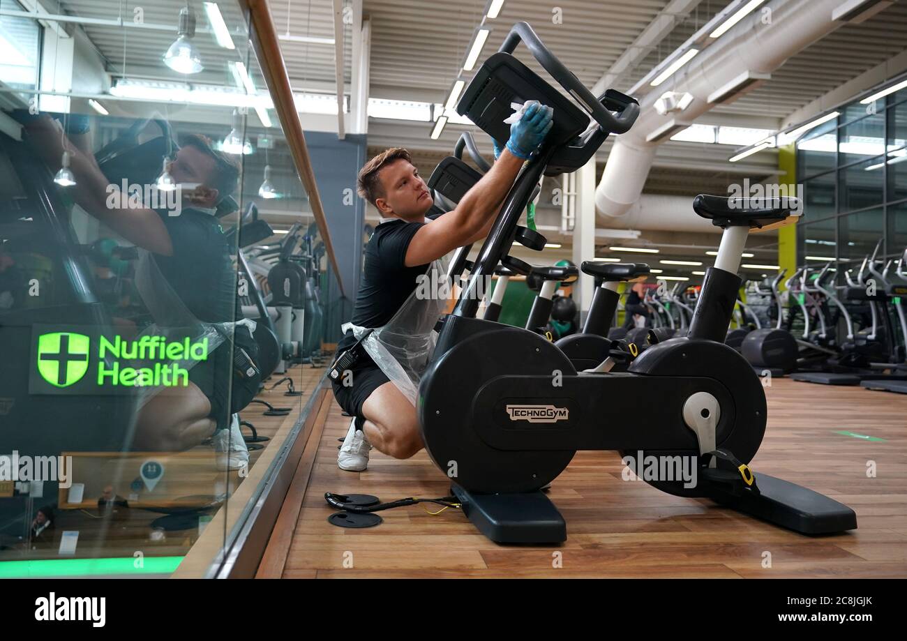 Nuffields gym outlet