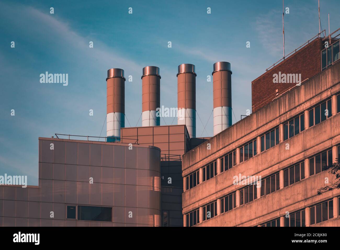 Industrial chimneys hires stock photography and images Alamy
