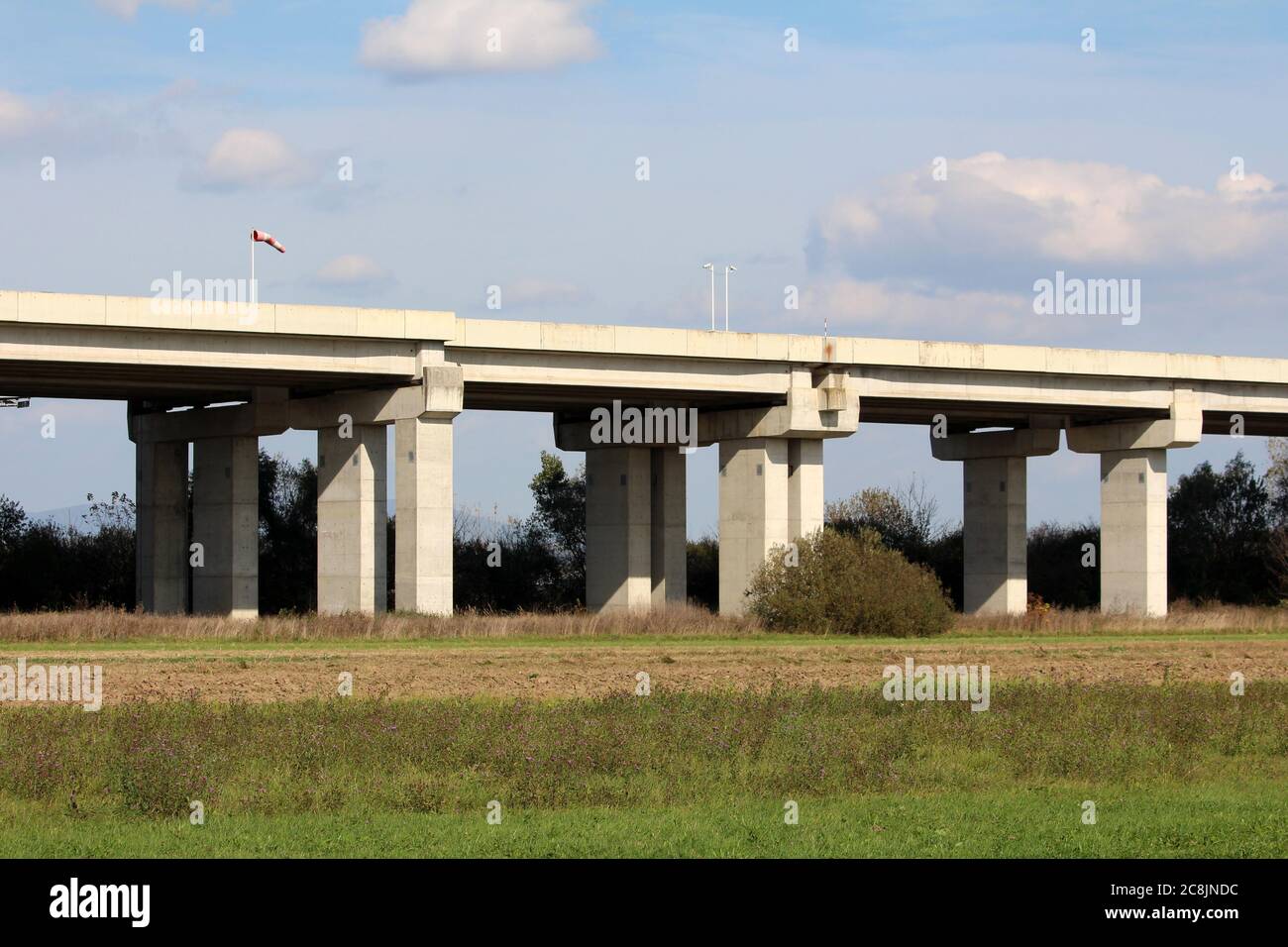 Highway Bridge Side View