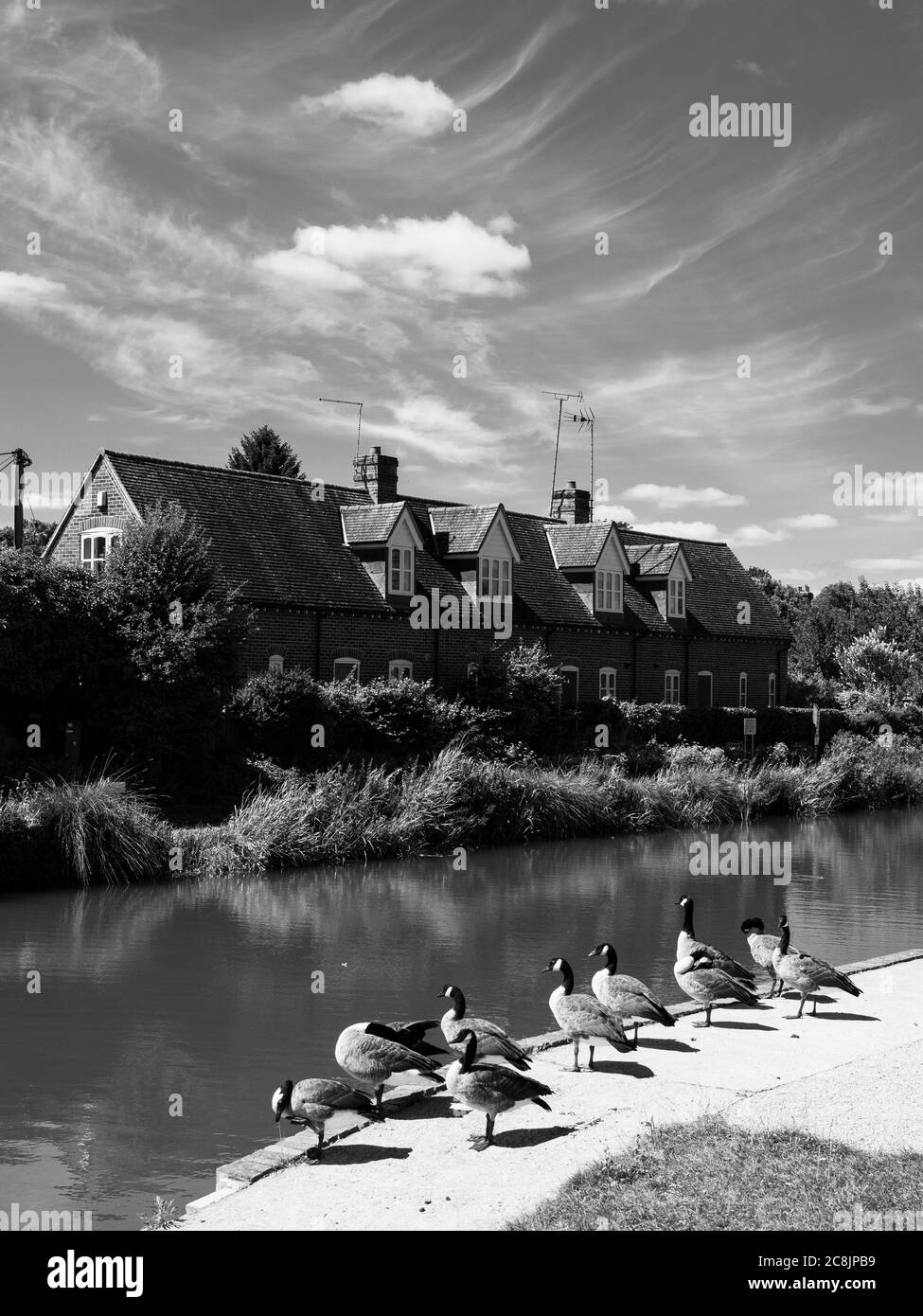 Black river canal hi-res stock photography and images - Alamy