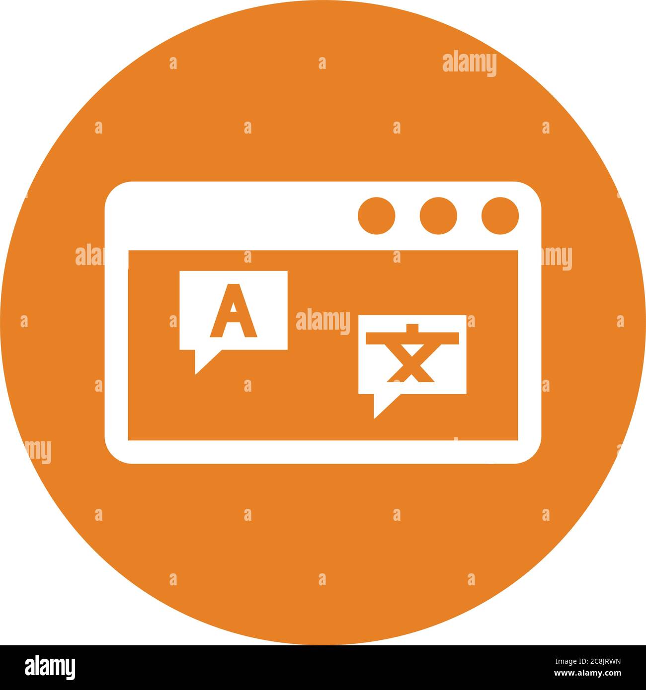 Interpreter sign language Stock Vector Images - Alamy