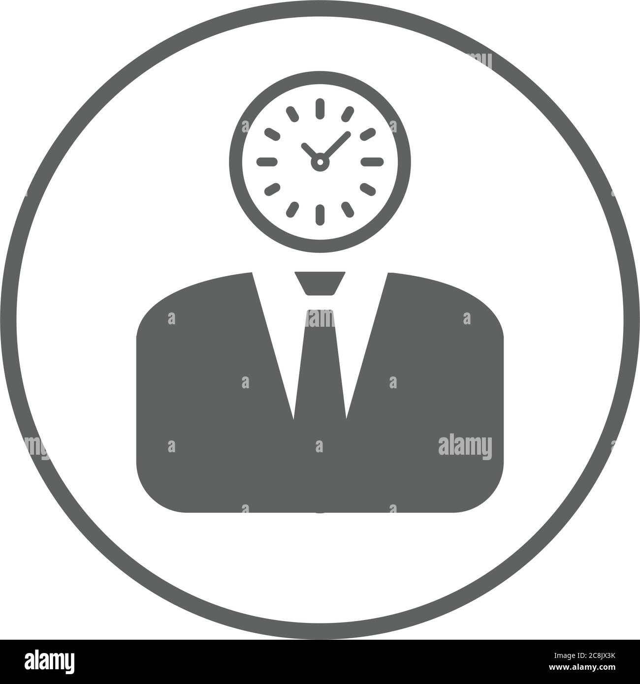 Time thinking icon. Perfect for use in designing and developing ...