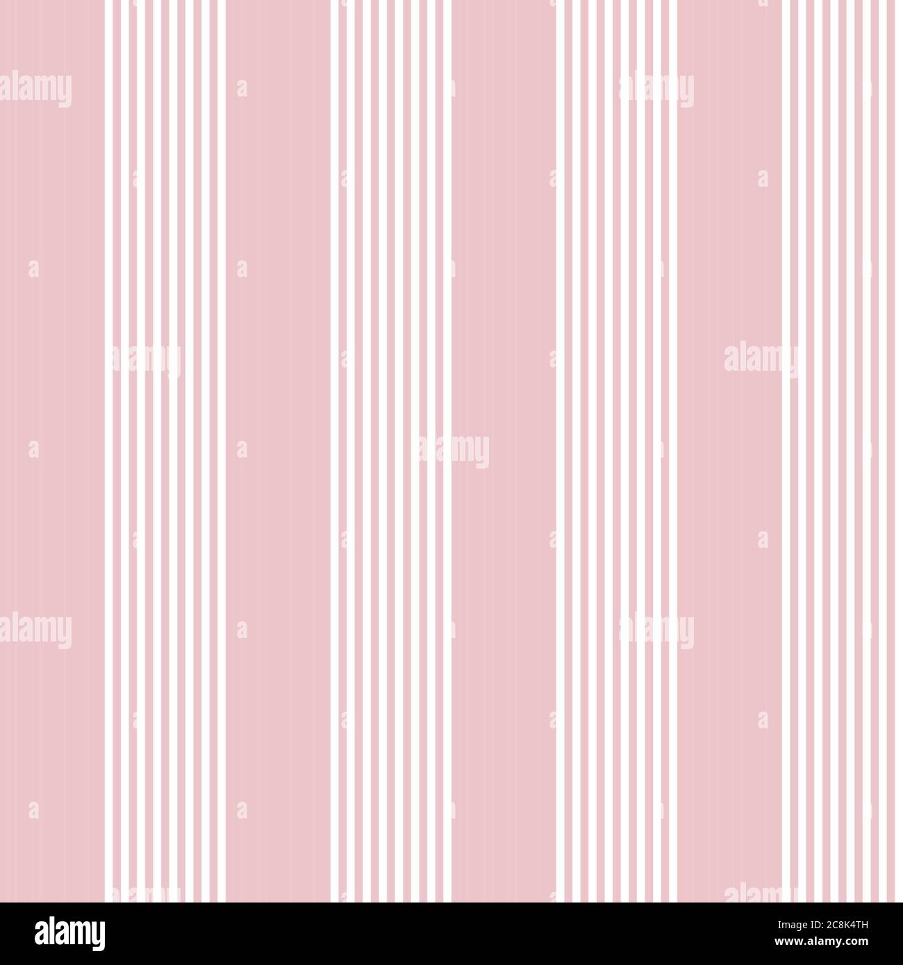 Pink vertical striped seamless pattern background suitable for fashion ...