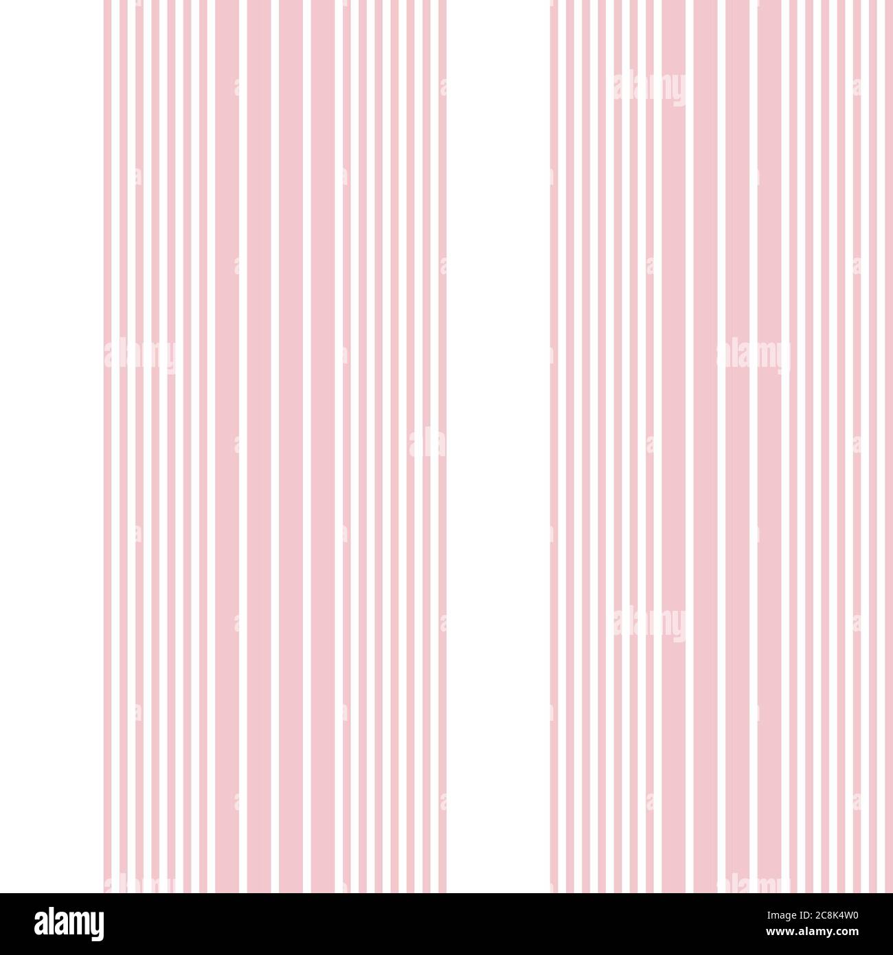 Pink Striped Dress main image 1