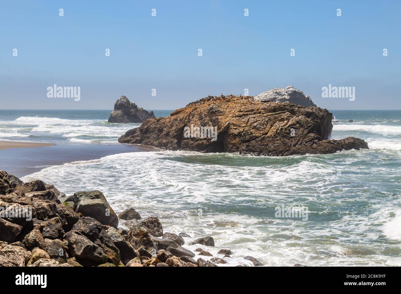 Sea Rocks California Ocean beach seal rocks san francisco hi-res stock photography and ...
