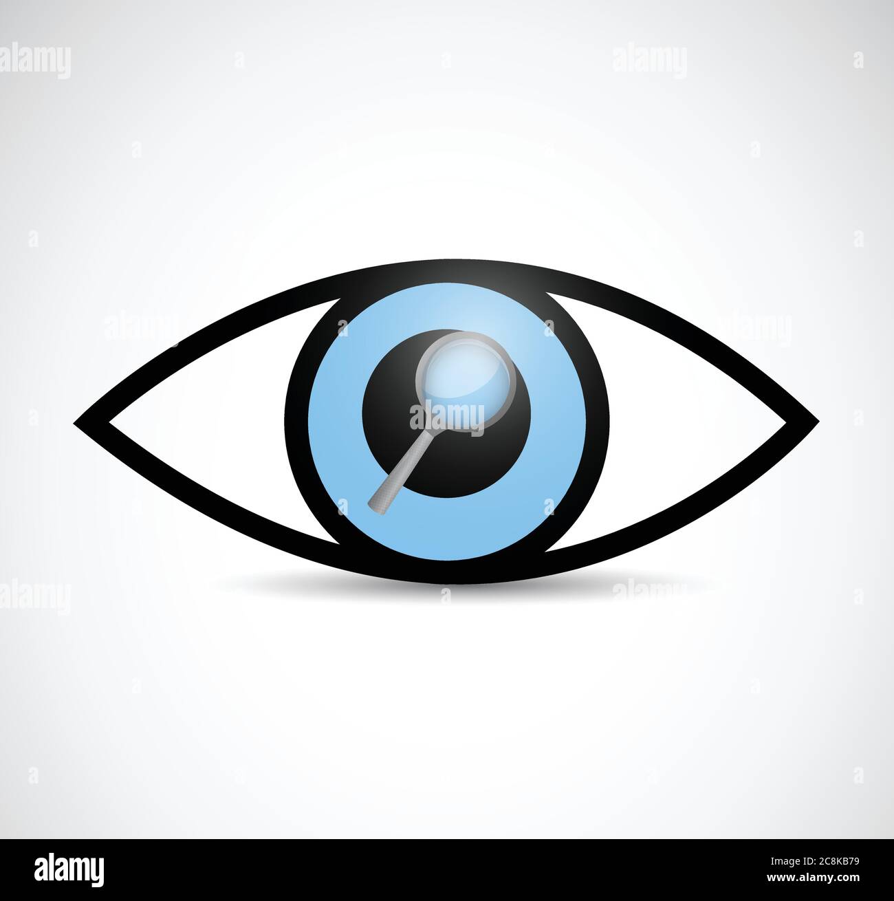 Eye location Stock Vector Images - Alamy, image size:1300x1310