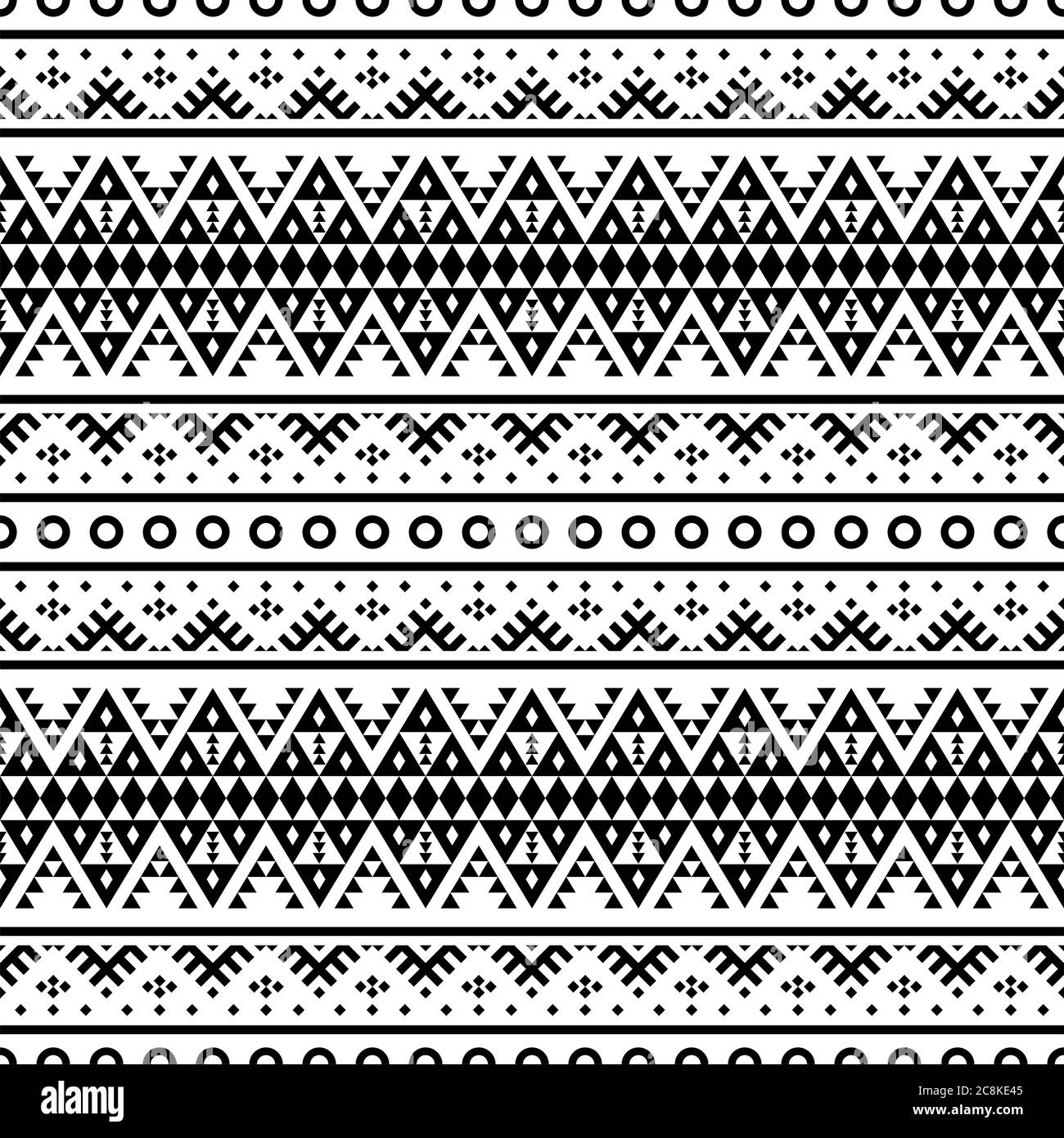 Seamless Ethnic Pattern texture design Illustration vector for ...