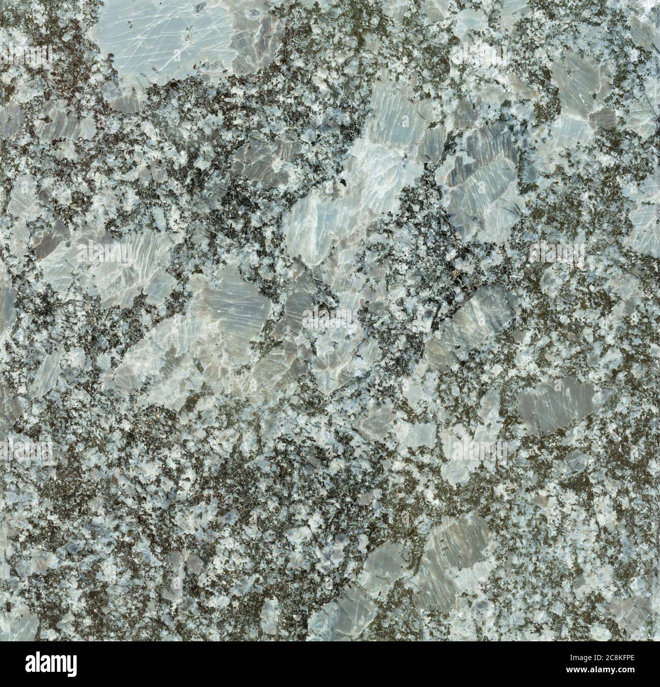 Gray, black and white granite texture, pattern or background Stock Photo