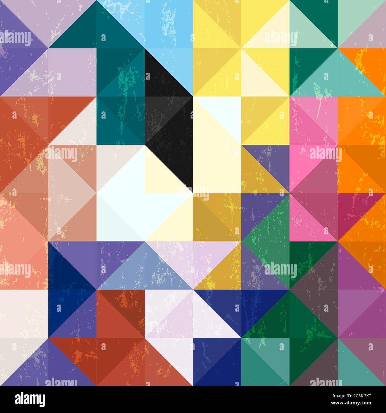 abstract geometric pattern background, with triangles/squares and ...