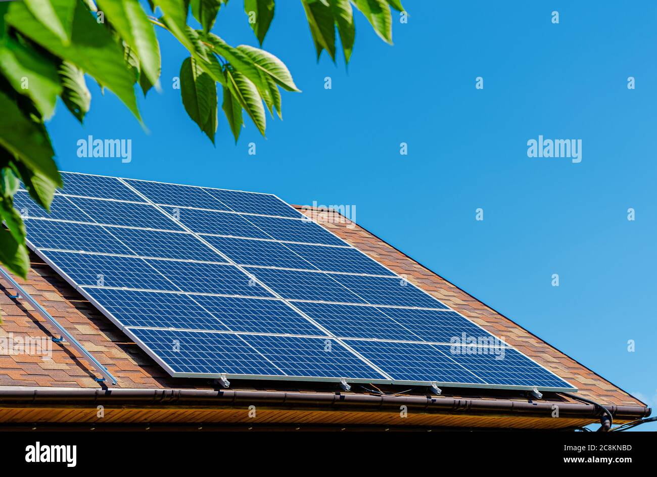Solar Battery Roof High Resolution Stock Photography and Images - Alamy