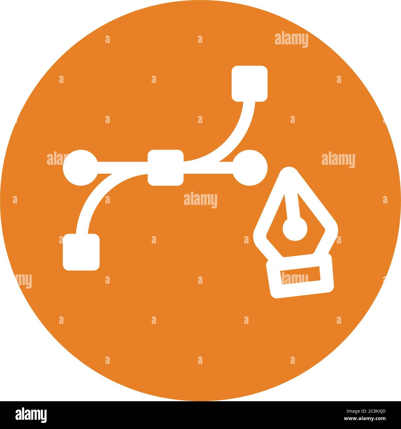 Anchor Point Icon Beautiful Design And Fully Editable Vector For