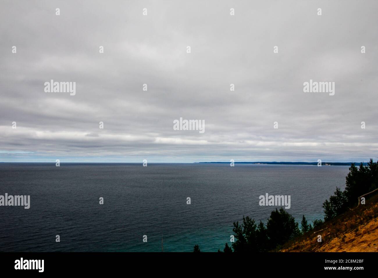 Pyramid Point, Sleeping Bear Dunes National Lakeshore, Michigan Stock ...
