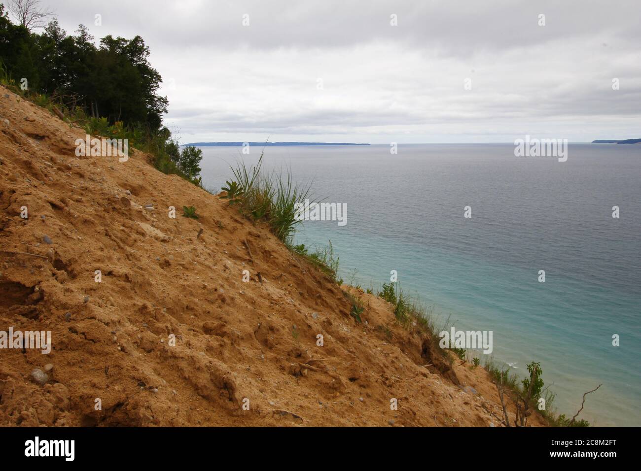 Pyramid Point, Sleeping Bear Dunes National Lakeshore, Michigan Stock ...