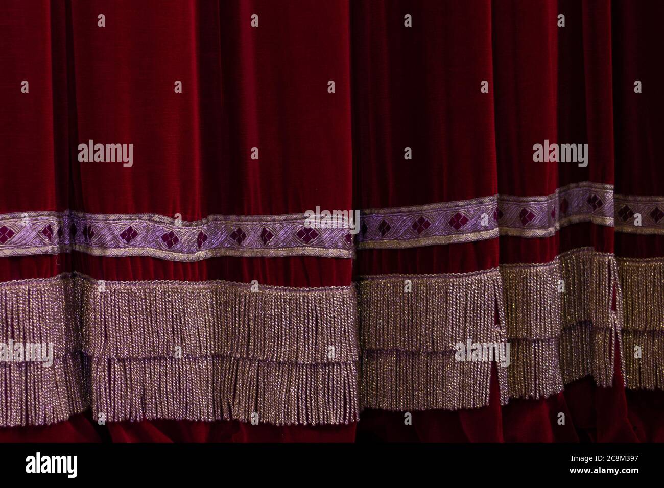 Red tassels hi-res stock photography and images - Alamy