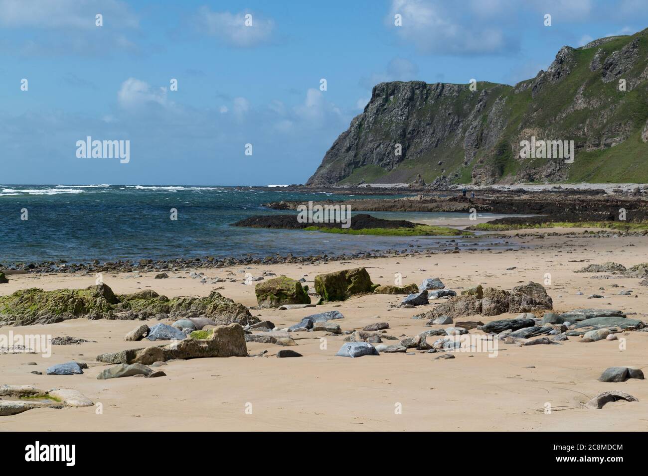 Five Finger Strand in Inishowen Peninsula ,Donegal, Ireland. Wild