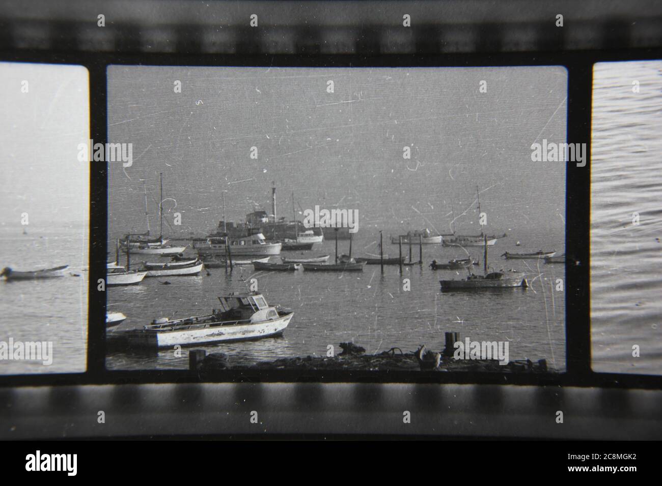 Fine 1970s vintage black and white photography of the quiet life on the ...