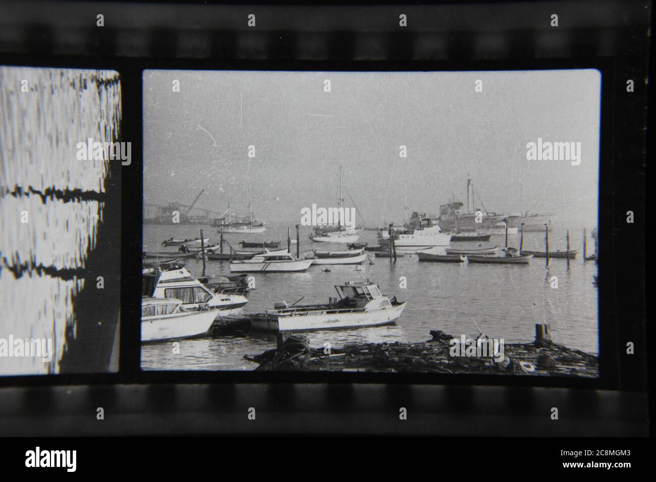 Fine 1970s vintage black and white photography of the quiet life on the ...