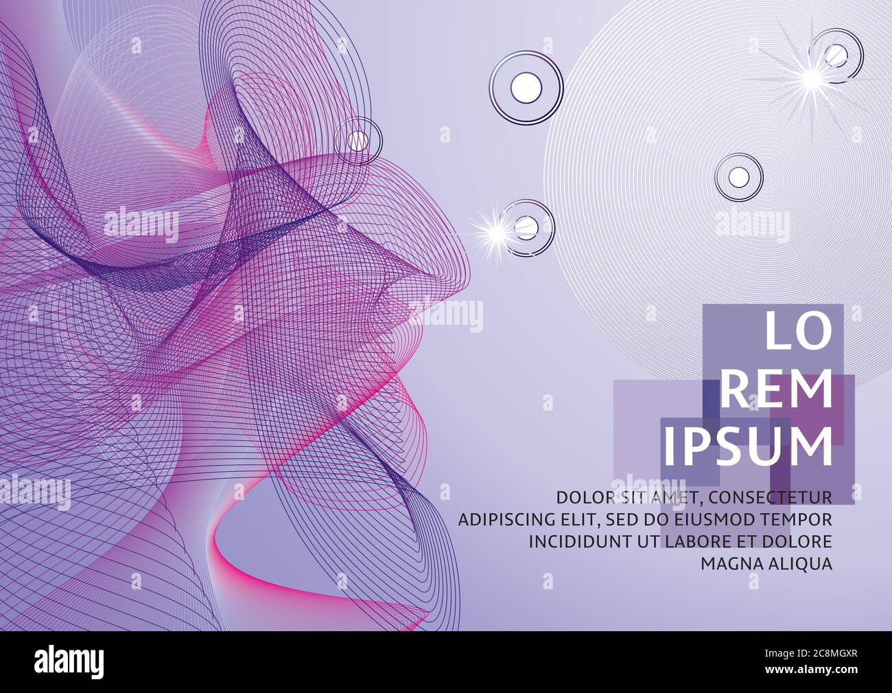 Abstract wavy background with dynamic effect. Abstract technology ...