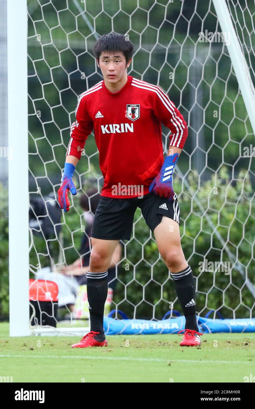 Chiba Japan 25th July Asahi Saito Jpn Football Soccer U16 Japan National Team Training Camp Chiba Japan 25th July Asahi Saito Jpn Football Soccer U16 Japan National Team Training Camp